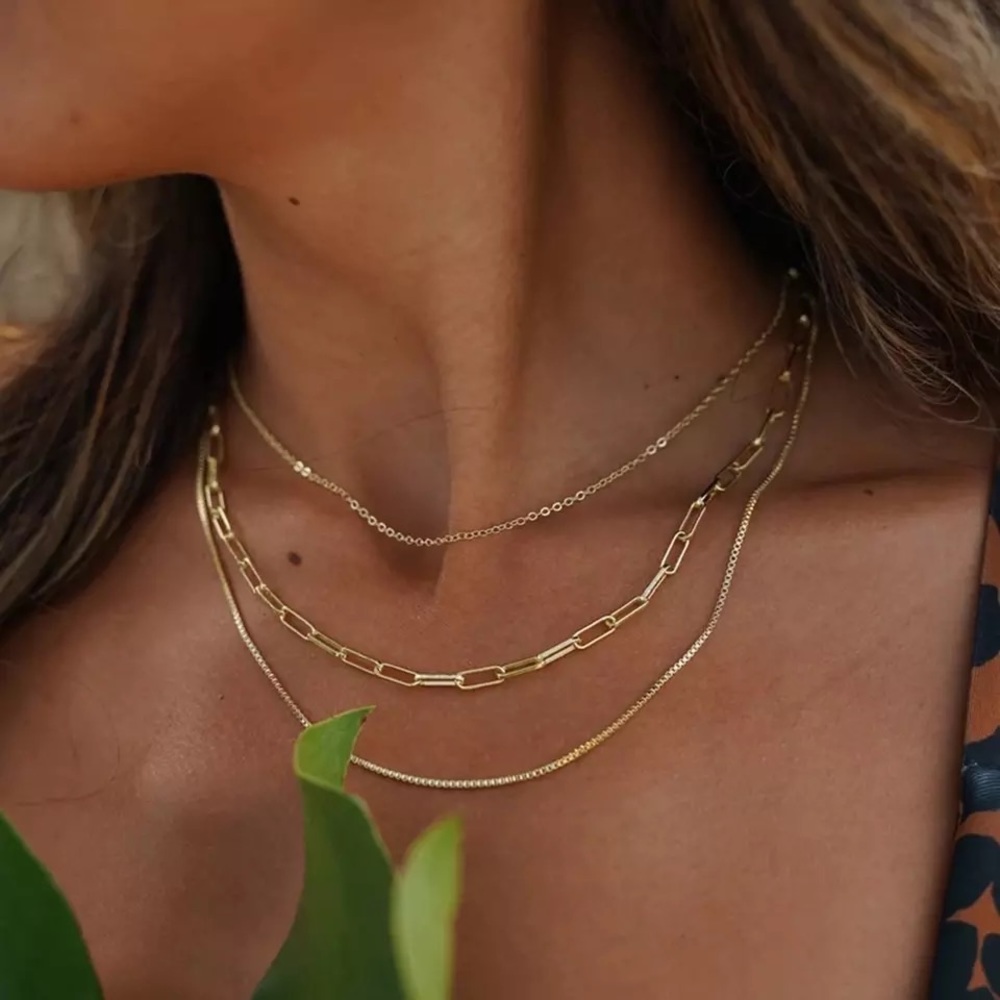 3-1 Necklace- Stainless Steel
